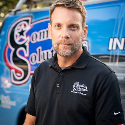 Comfort Solutions tech Patrick Chafin